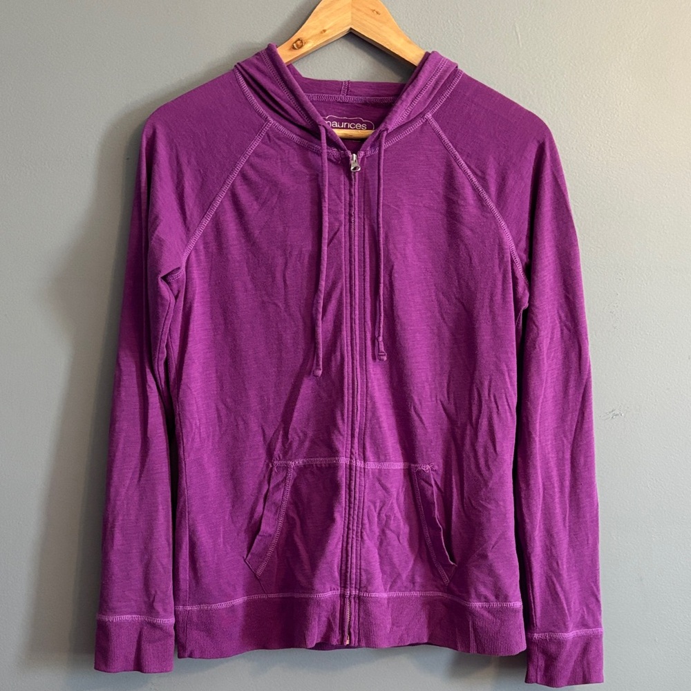 Maurice’s Purple Zip-Up Hoodie